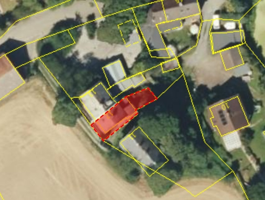 Lageplan - Renovierungsbedürftige Doppelhaushälfte – 75 m² Wohnfläche – 3 Zimmer – nahe des Amazon Logistikzentrums